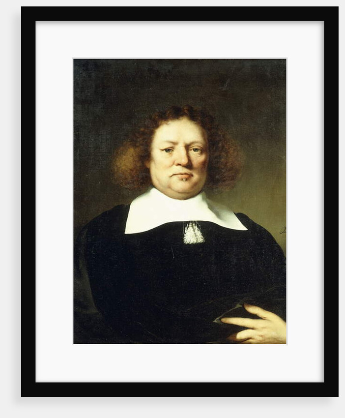 Portrait of a Gentleman, said to e Lord Hebdon by Ferdinand Bol