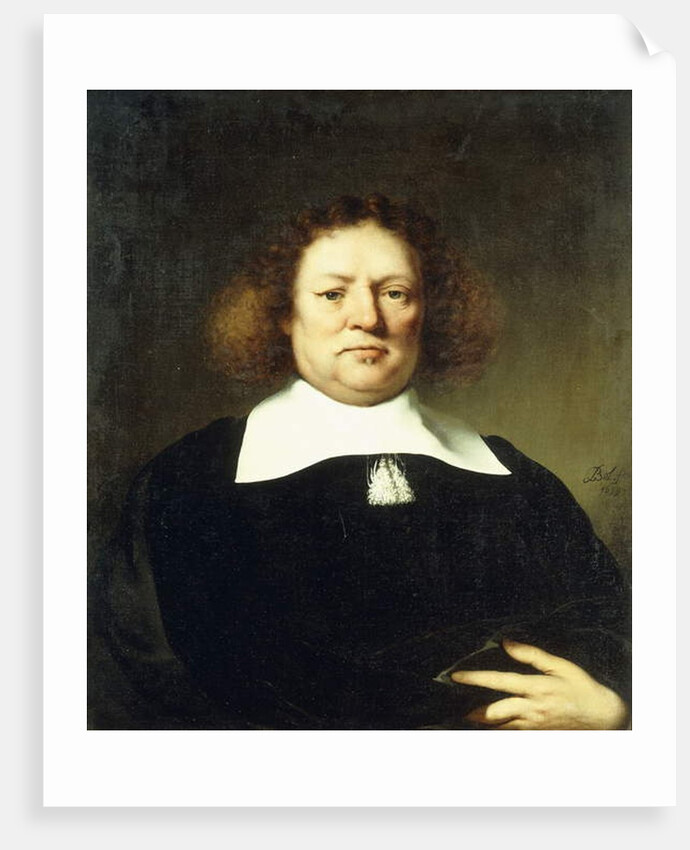 Portrait of a Gentleman, said to e Lord Hebdon by Ferdinand Bol