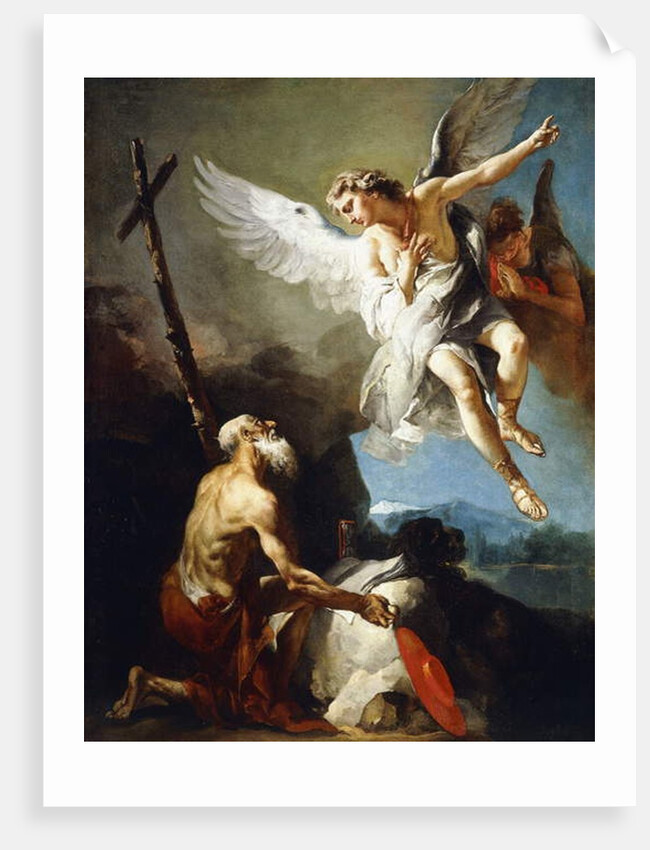 The Vision of Saint Jerome, c.1720-22 by Giovanni Battista Tiepolo