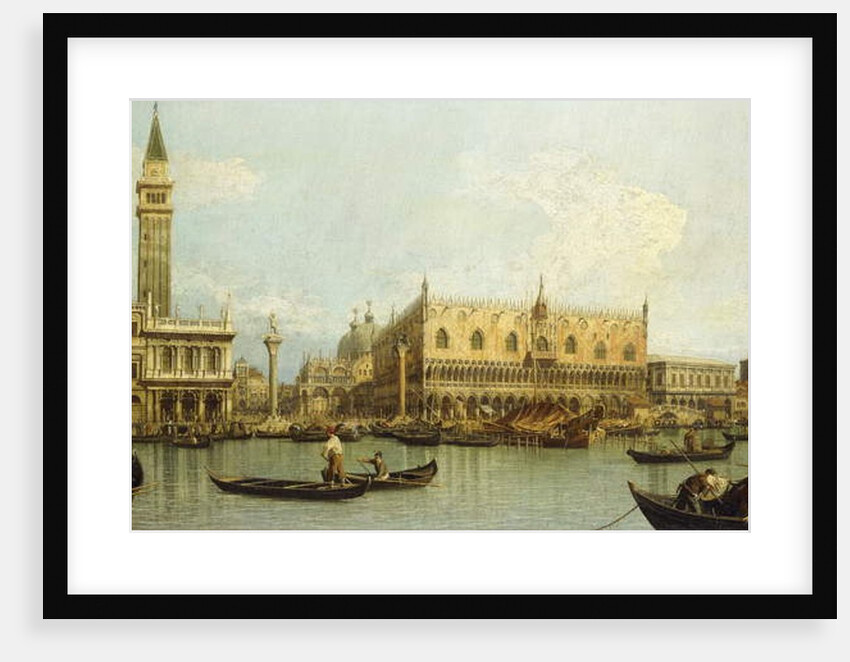 The Molo, Venice by Canaletto