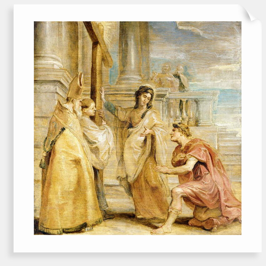 Constantine worshipping the True Cross by Peter Paul Rubens