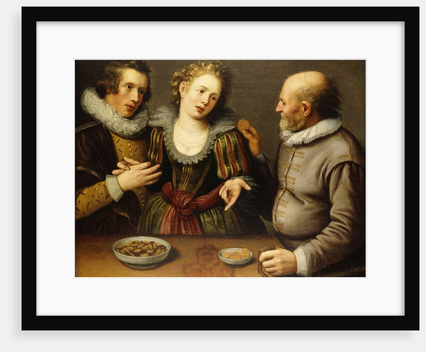 An Allegory of Unequal Love by Jacques II de Gheyn