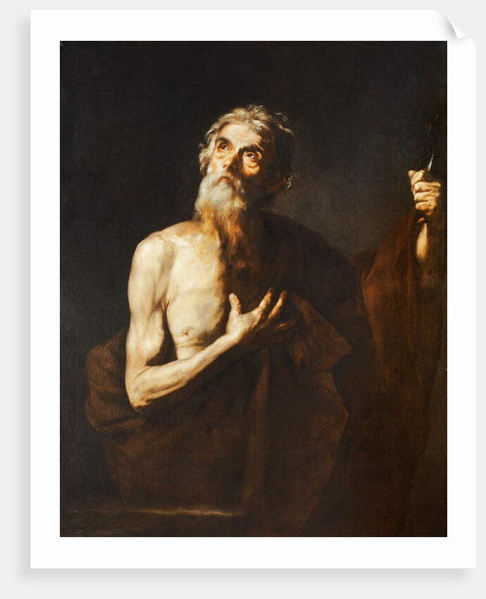 Saint Bartholomew, 1634 by Jusepe de Ribera