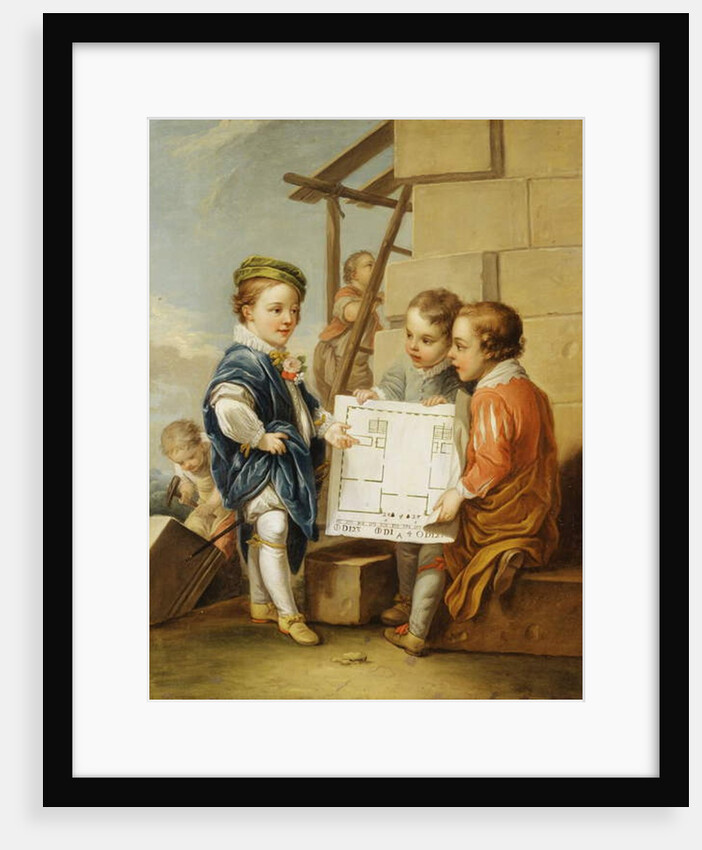 The Four Arts - Architecture by Carle van Loo