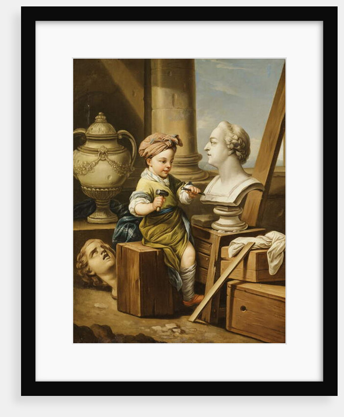 The Four Arts - Sculpture by Carle van Loo