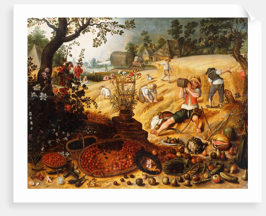 The Four Seasons - Summer by Sebastian Vrancx