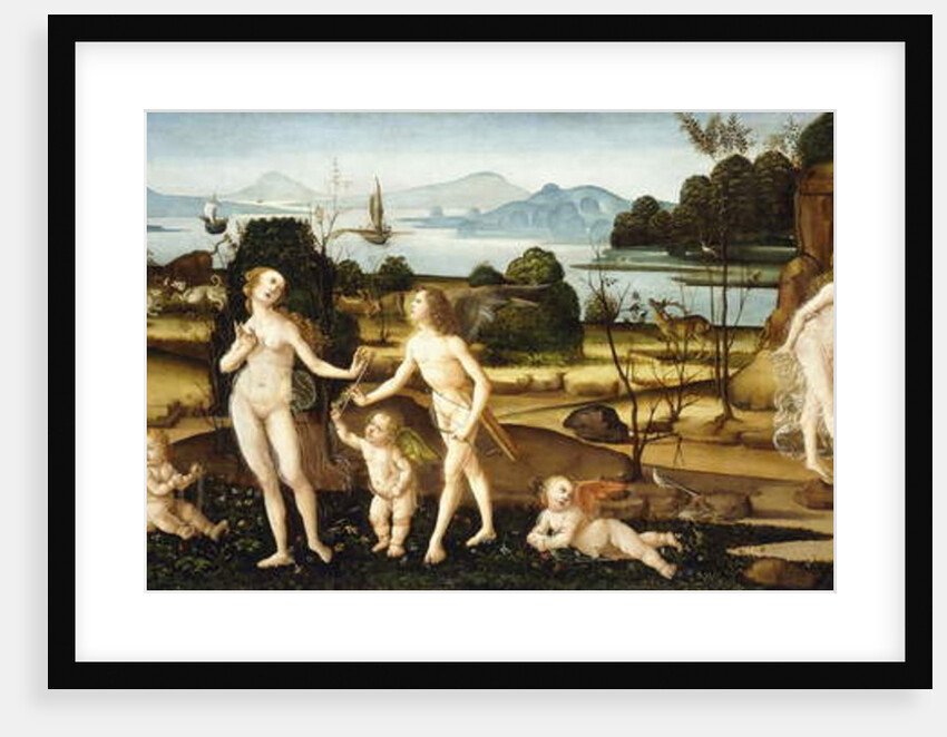 Venus and Adonis by Tommaso Aldrovandini