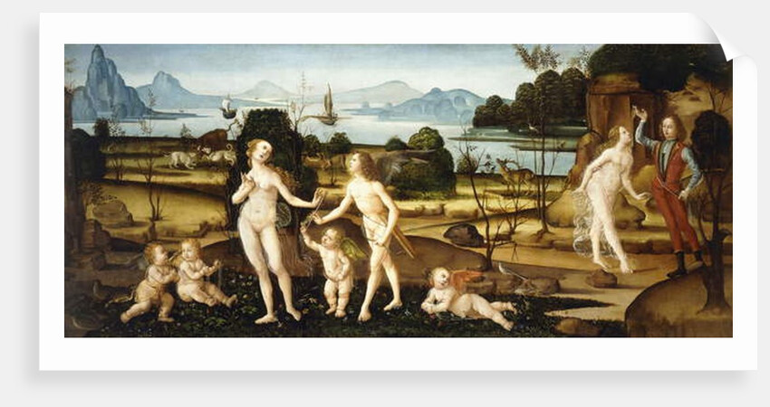 Venus and Adonis by Tommaso Aldrovandini