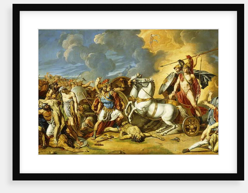 A Scene from the Trojan Wars by Rafaelle Calliano