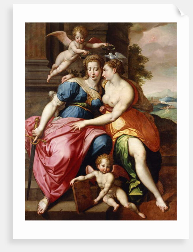 An Allegory of Truth and Justice by Jacob de Backer