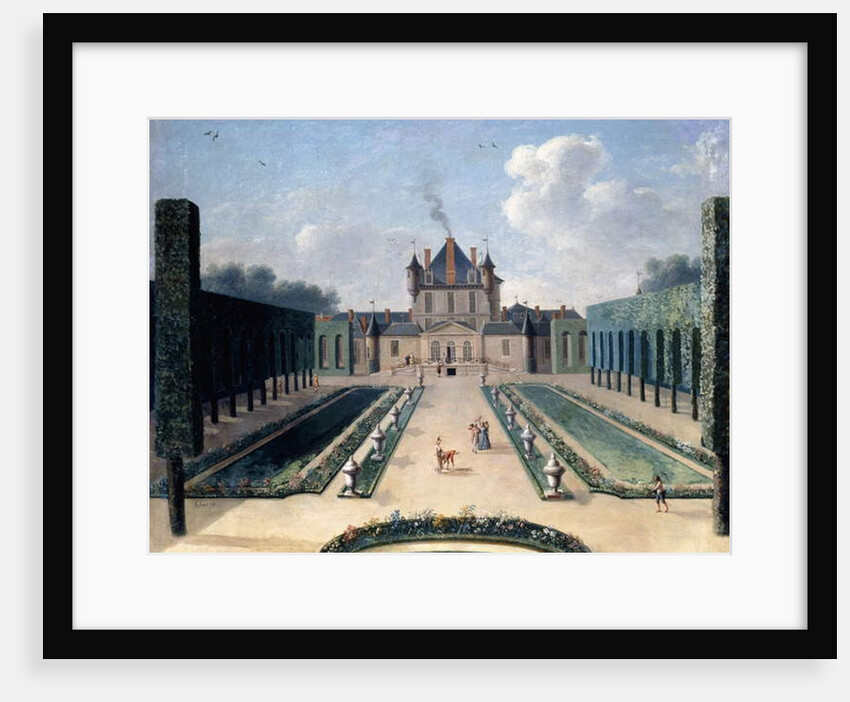 Views of the Chateau de Mousseaux and its Gardens by Jean-Francois Hue