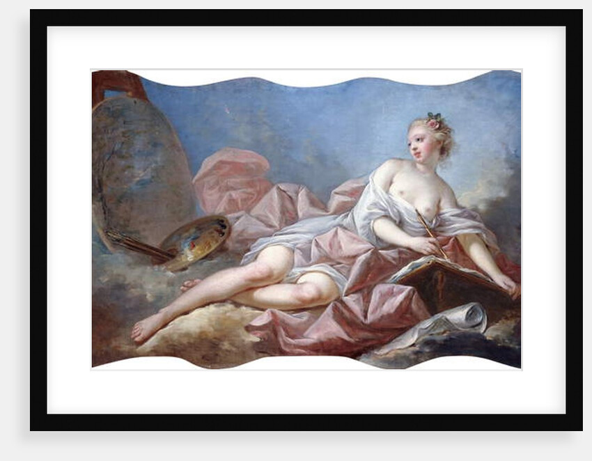 Personification of Painting by Jean-Honore Fragonard