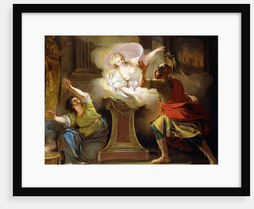 Aeneas Pursuing Helen in the Temple of Vesta by Pierre Lacour