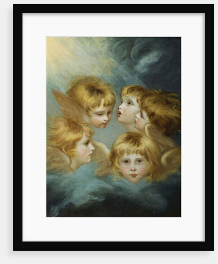 Heads of Angels - Portrait of Miss Francis Isabel Ker Gorden by Joshua Reynolds