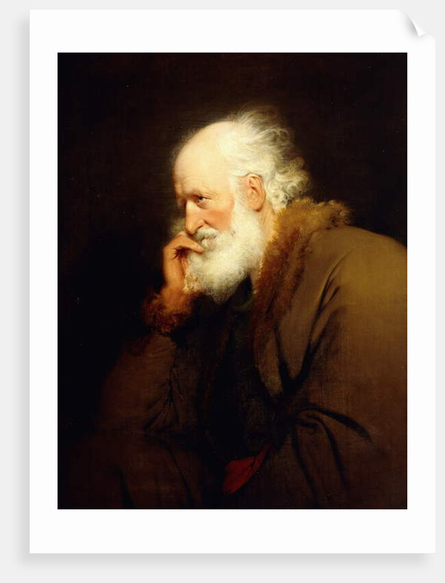 An Old Man by Joseph Wright of Derby