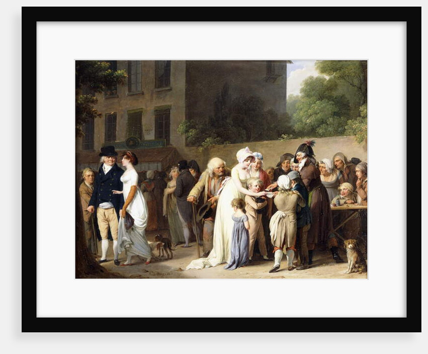 L' Escamoteur sur le Boulevards, 1806 by Louis Leopold Boilly