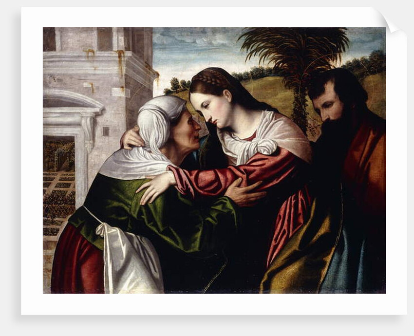 The Visitation by Moretto da Brescia