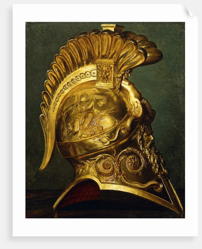 A Study for a Neo-Classical Helmet by French School
