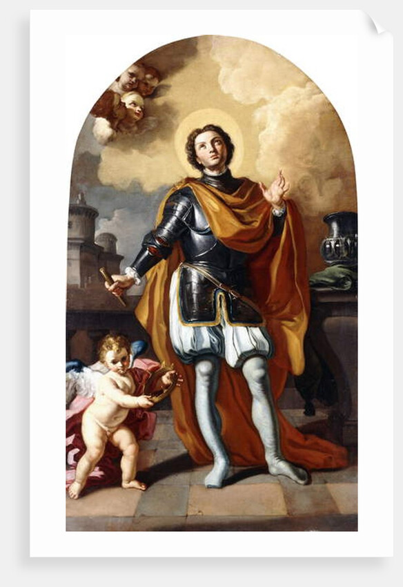 Saint Louis of France by Francesco Solimena