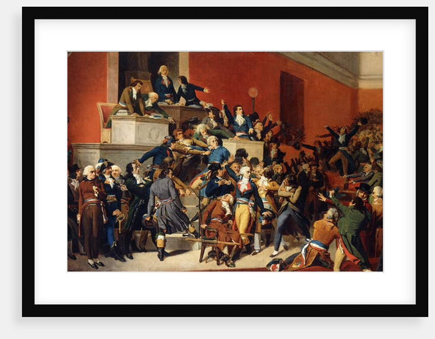 Le 9 Thermidor by Raymond Quinsac Monvoisin