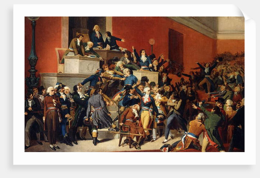 Le 9 Thermidor by Raymond Quinsac Monvoisin