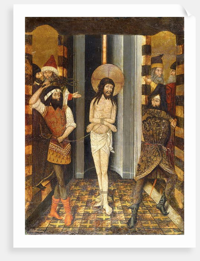 The Flagellation of Christ by Jacomart Baco