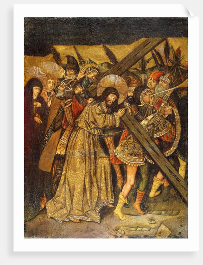 Christ on the Road to Calvary by Jacomart Baco