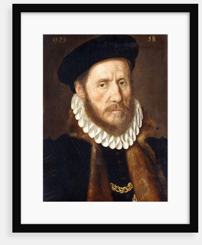 Portrait of a Bearded Gentleman by Adriaen Thomasz Key