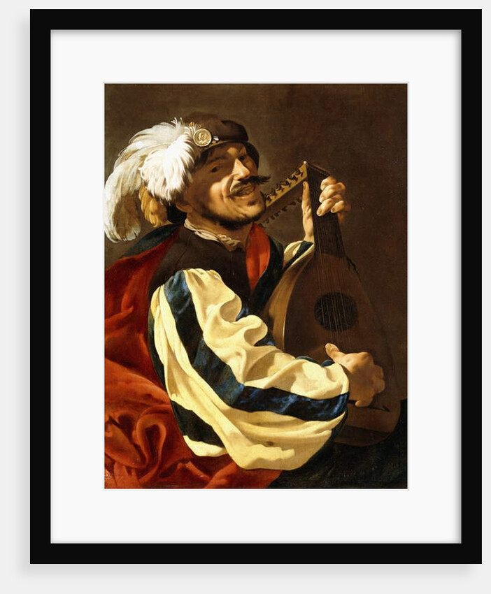 A Lute Player by Hendrick Ter Brugghen