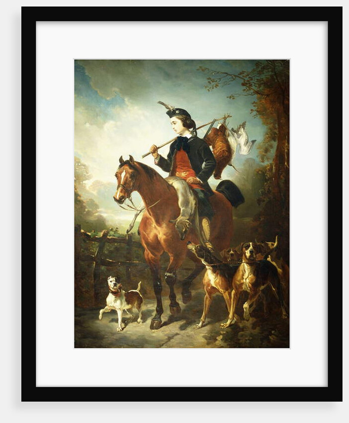 The Young Gamekeeper by Alfred Dedreux