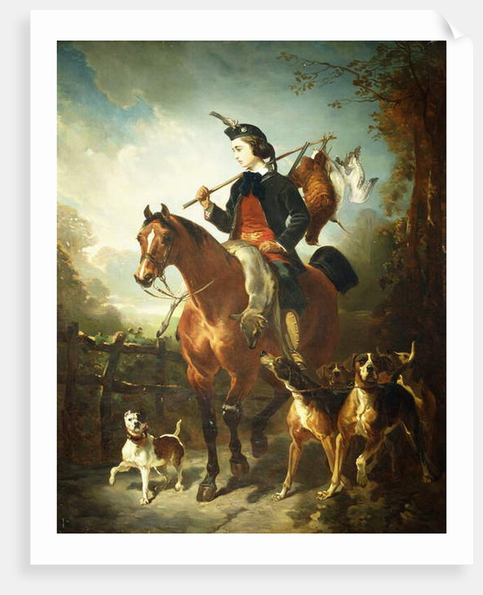 The Young Gamekeeper by Alfred Dedreux