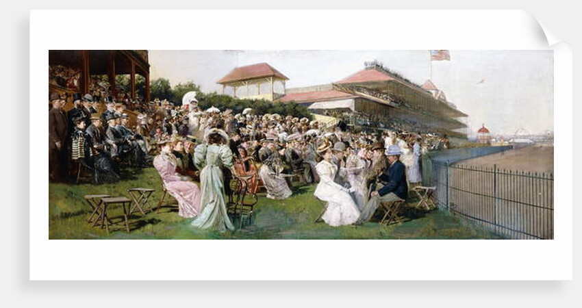 Washington Park Club, Chicago, 1892 by Franz Dvorak