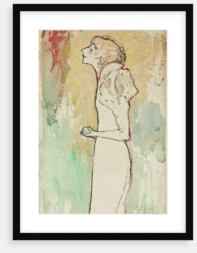 Chanteuse, c.1891-92 by Edouard Vuillard