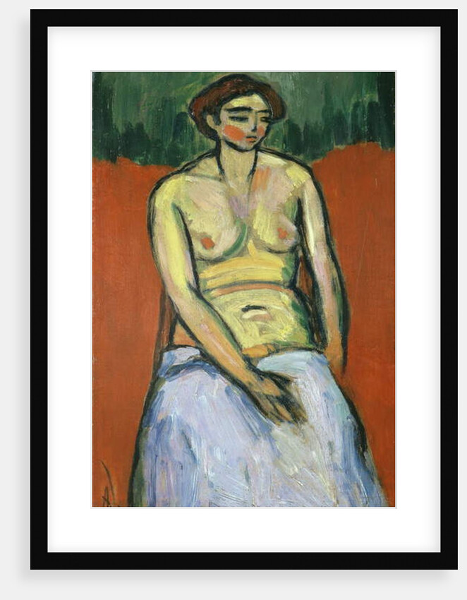 Seated Female Nude, c.1910 by Alexej von Jawlensky