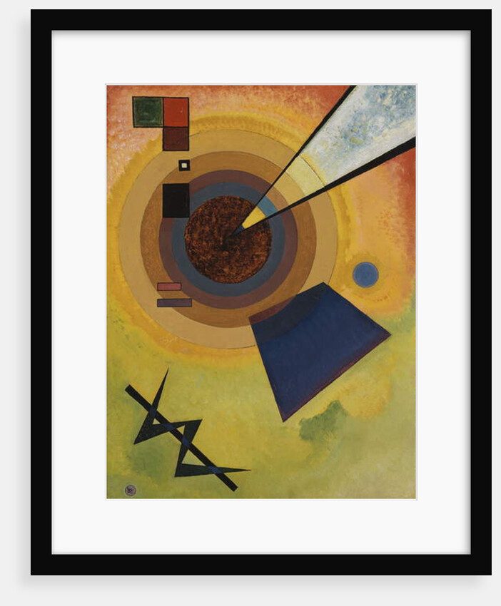 Green and Red, 1925 by Wassily Kandinsky