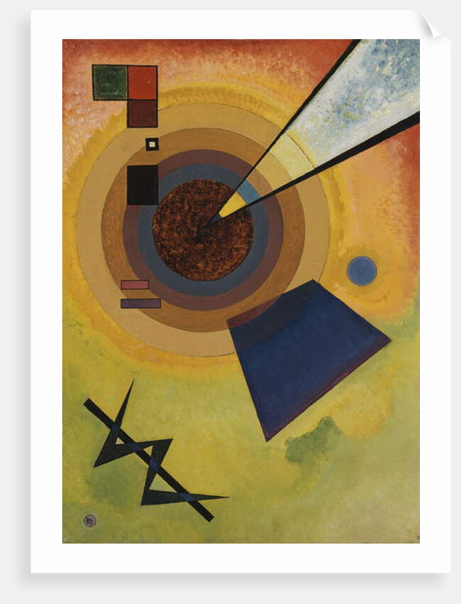 Green and Red, 1925 by Wassily Kandinsky