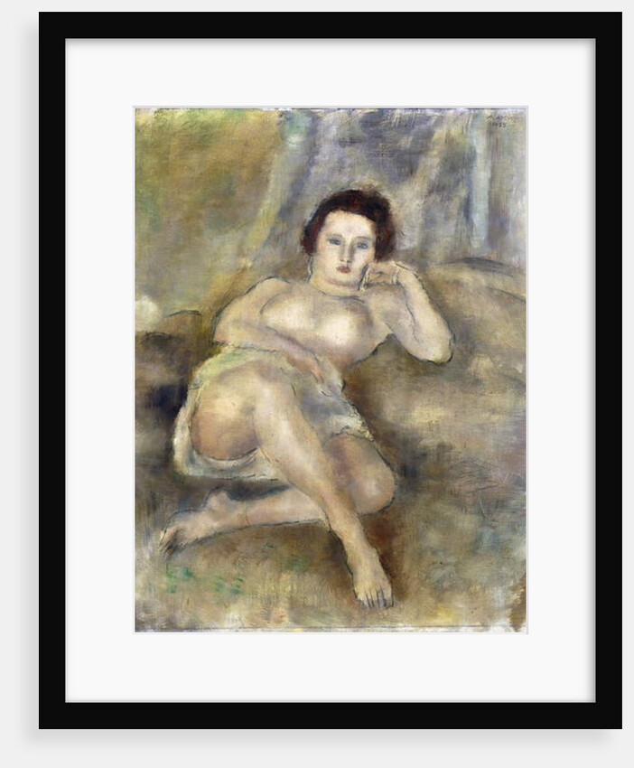 Reclining Girl, 1925 by Jules Pascin