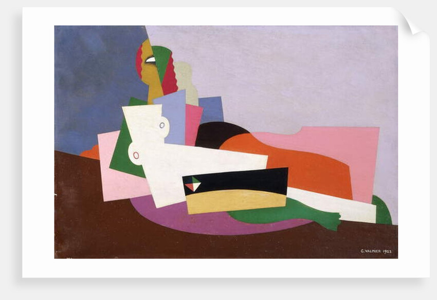 Reclining Nude, 1923 by Georges Valmier