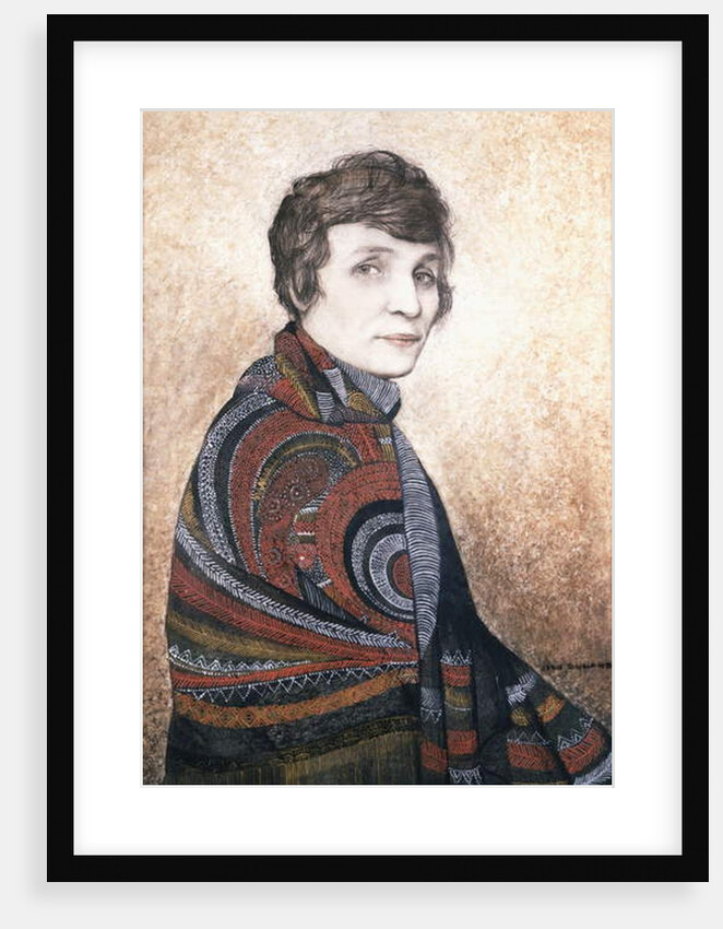Portrait of Louise Boulanger by Jean Dunand