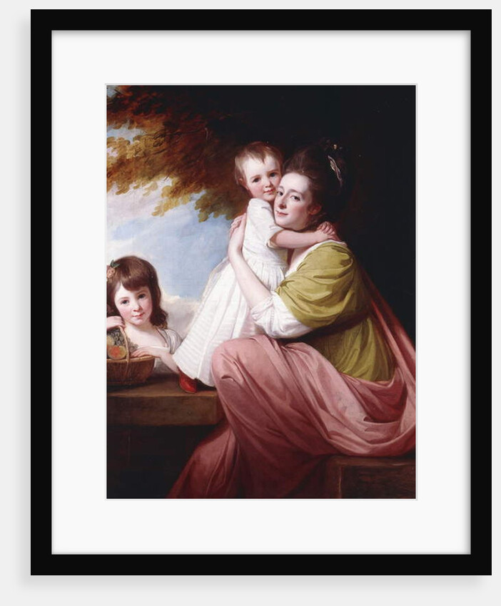 Group Portrait of Dorothy Stables and her Daughters, Harriet and Maria by George Romney