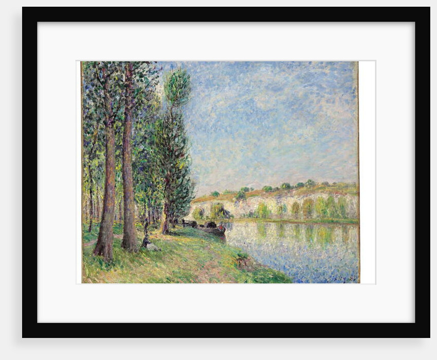 The Loing at Moret, 1885 by Alfred Sisley