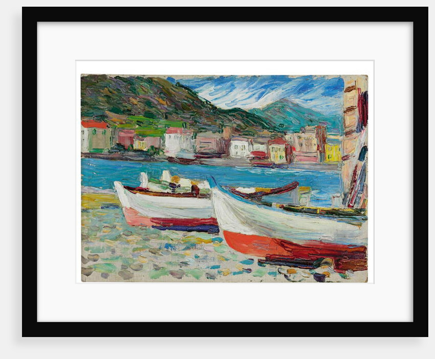 Rapallo, Boats, 1905 by Wassily Kandinsky