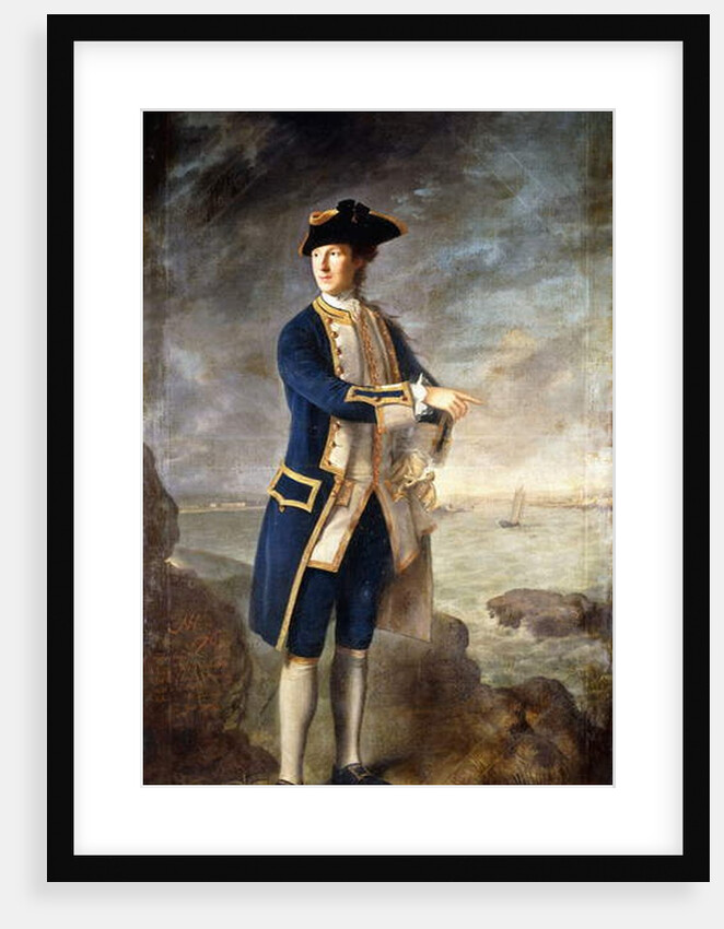 Portrait of Captain the Hon. Robert Boyle Walsingham, M.P. by Nathaniel Hone