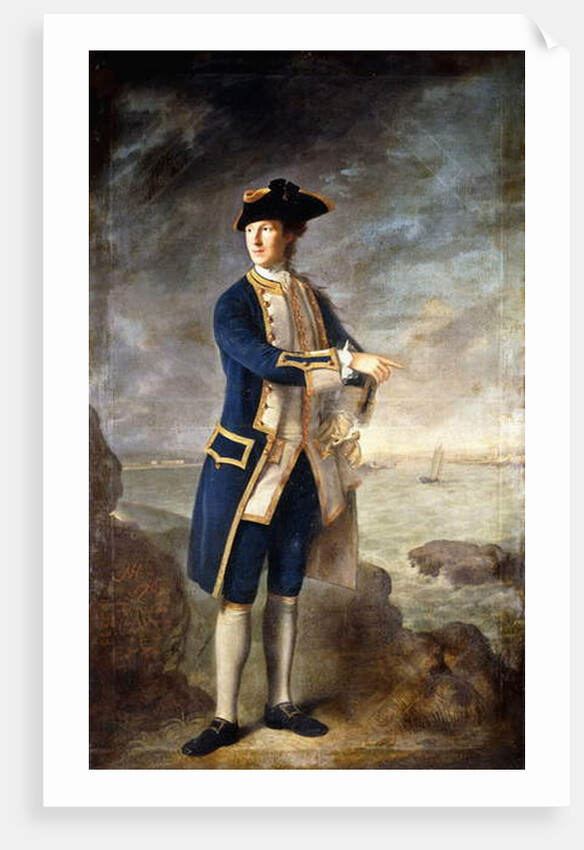 Portrait of Captain the Hon. Robert Boyle Walsingham, M.P. by Nathaniel Hone