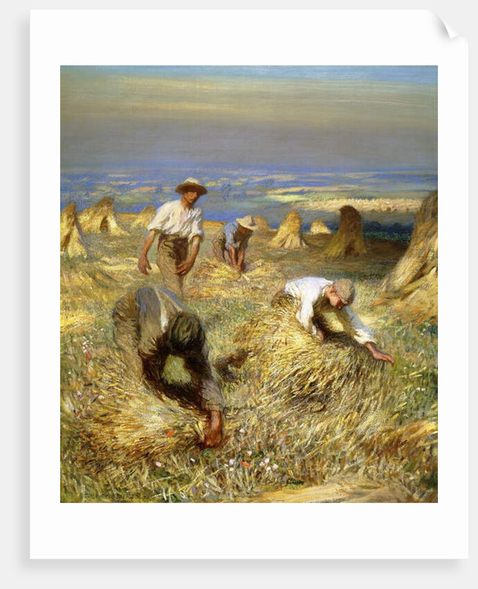 Harvest, Tying the Sheaves, 1902 by George Clausen