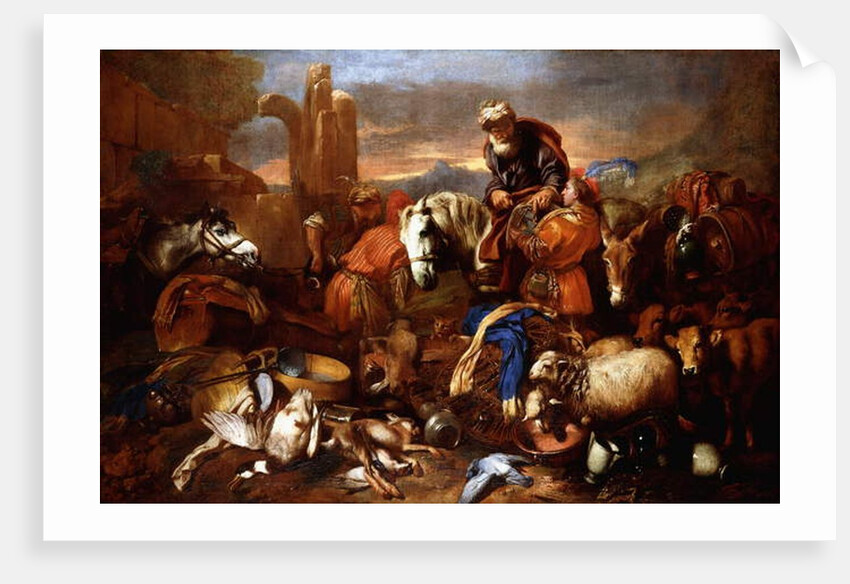 Jacob's Journey into Egypt by Giovanni Benedetto Castiglione