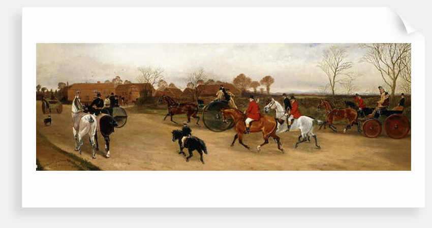 Let Us Join the Glad Throng that goes Laughing Along, and We'll All Go A Hunting Today by Sylvester Martin