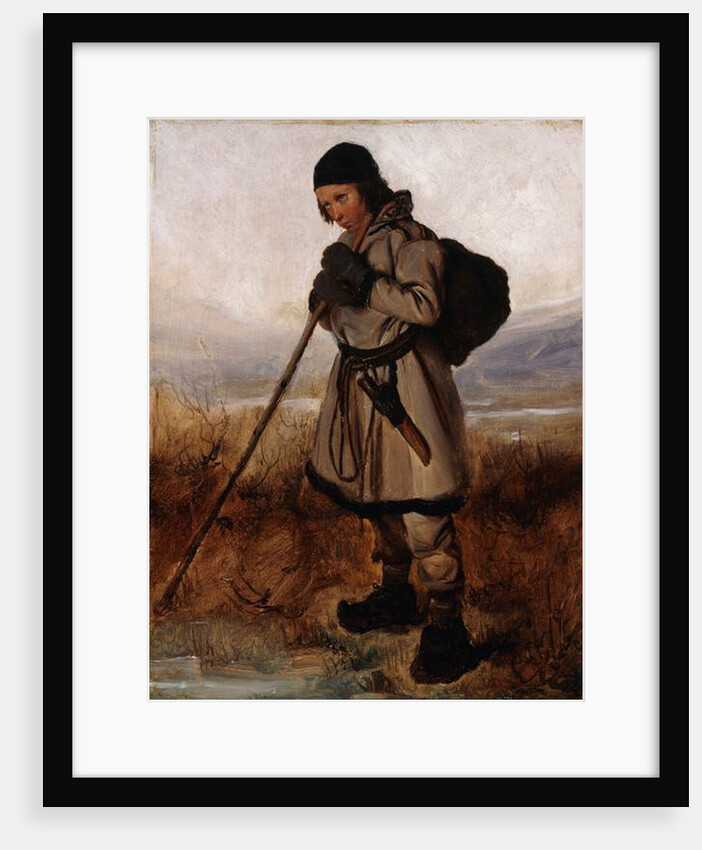 A Laplander by Francois Auguste Biard