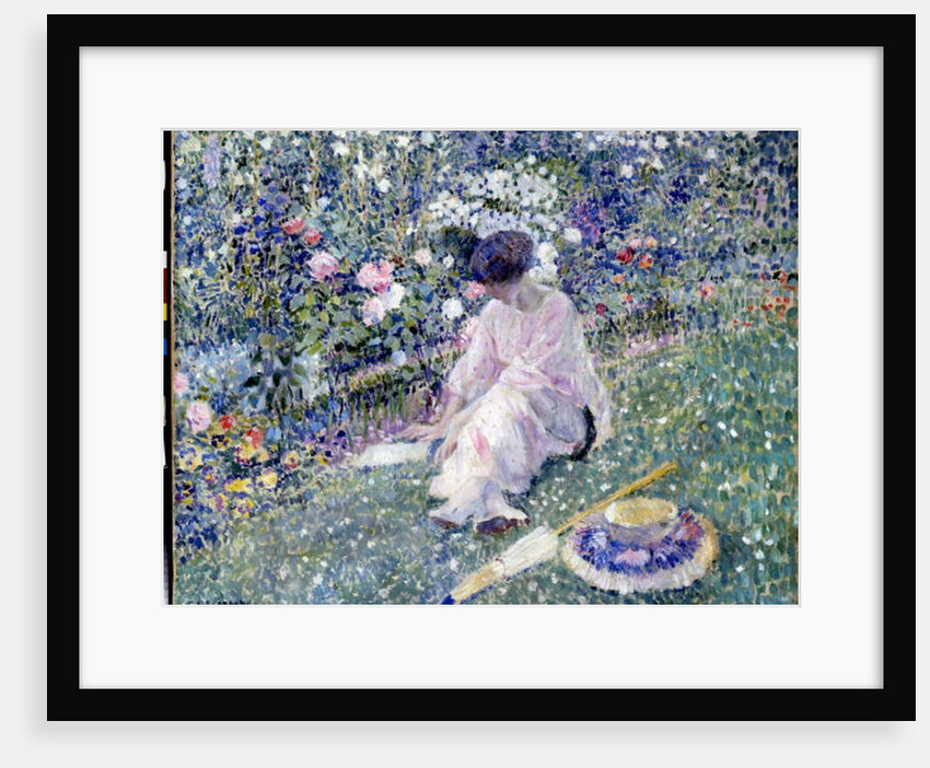 Garden in June, 1911 by Frederick Carl Frieseke