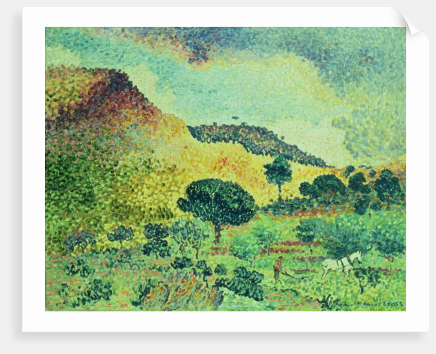 The Maures Mountains, 1906-07 by Henri-Edmond Cross